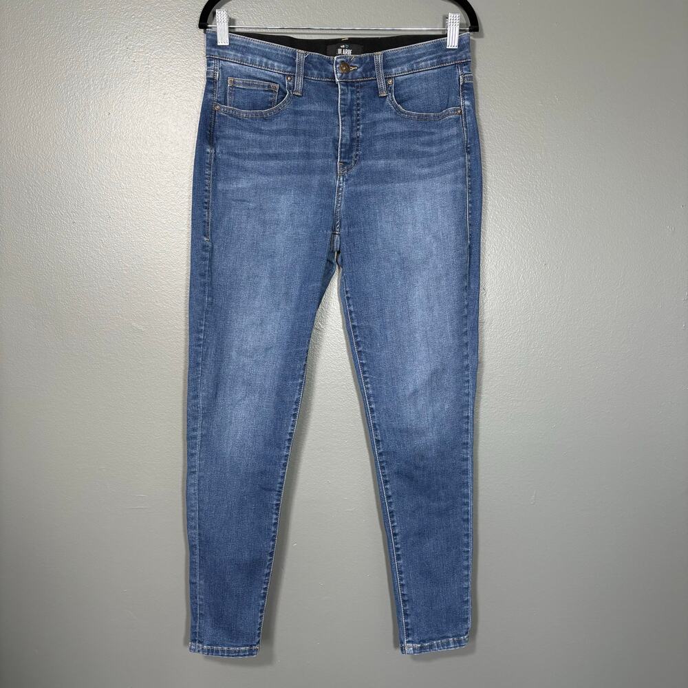 Lularoe Women's Magic Waist Medium Wash Skinny Jeans - Size 30 - Mid Rise Waist